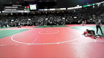 122 lbs Champ. Round 1 - Addison Siewert, TIN3 vs Marisha Aloto, WKS1