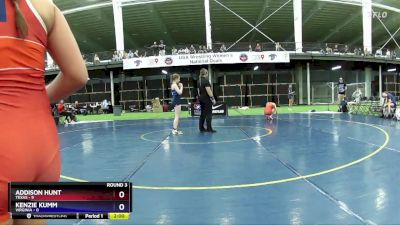 102 lbs Round 3 (8 Team) - Addison Hunt, Texas vs Kenzie Kumm, Virginia