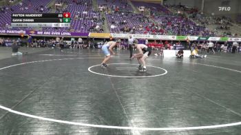 165 lbs Placement Matches (16 Team) - Gavin Owens, Tiffin vs Payton Handevidt, Augustana (SD)