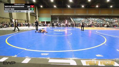 67 lbs 3rd Place - Waylon Manderscheid, Legacy Elite Wrestling Club vs Rocky Ruiz, Red Wave Wrestling