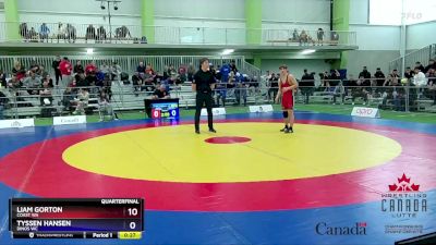 55kg Cons. Semi - Tristen Beaudry, Rhino WC vs Benjamin Musovic, Coast WA