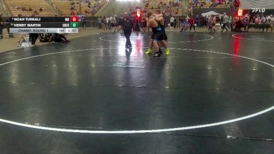 250 lbs Champ. Round 1 - Noah Turkalj, Warfare Wrestling vs Henry Martin, Cheatham County