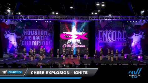 Cheer Explosion - Ignite [2021 L1 Youth - D2 - Medium Day 2] 2021 Encore Houston Grand Nationals DI/DII