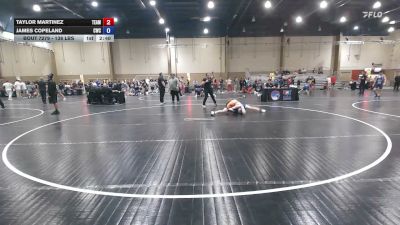 138 lbs Consolation - Taylor Martinez, Team Jax Wrestling vs James Copeland, Citrus Wrestling Club