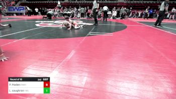 45 lbs Quarterfinal - Makari Stephenson, Pitbull Wrestling Academy vs Logan Burris, Skiatook Youth Wrestling