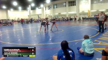 155 lbs Semis & Wb (16 Team) - Isabelle Kuehler, Nebraska Widow Makers vs Maylie Skinner, Indiana Smackdown Girls