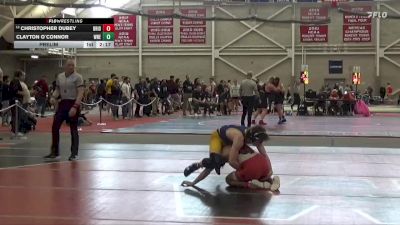 133 lbs Prelim - Clayton O`Connor, Western New England vs Christopher Dubey, Bridgewater State