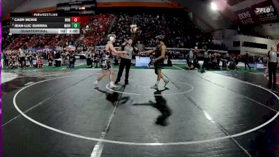 6A 190 lbs Quarterfinal - Cash McKie, Ridgevue vs Jean-Luc Guerra, Mountain View