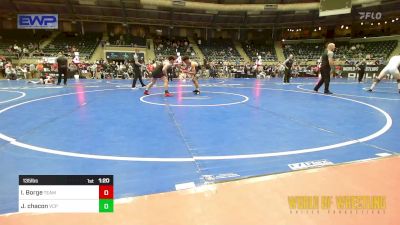 135 lbs Final - Israel Borge, TEAM PRIDE ACADEMY vs Joaquin Chacon, Valiant Prep