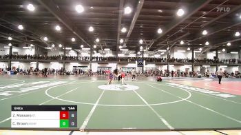 124 lbs Rr Rnd 3 - Zakary Massaro, St. Francis vs Caleb Brown, Monroe Woodbury