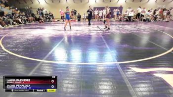 110 lbs Placement - Jackie Penaloza, MoWest Wild Dragons vs Lahna Passmore, Midwest Misfitz