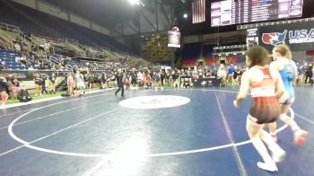 127 lbs Cons 16 #1 - Julissa Ortiz, Pennsylvania vs Lucia Schlapfer, Montana