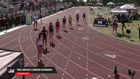 Women's 800m Invitational, Prelims 2