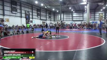 165 lbs Quarterfinals (8 Team) - Benjamin Williams, GREAT BRIDGE WRESTLING CLUB vs Logan Mumy, BELIEVE TO ACHIEVE WRESTLING CLUB