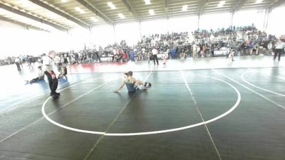 102 lbs Quarterfinal - Odessy Esparza, Mission WC vs Jorgen Booth, NM Royalty