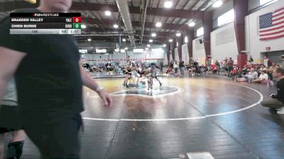 148 lbs Round 2 (12 Team) - Owen Burns, Garnet Valley vs Braeden Valley, Yale St