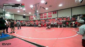 170 lbs 3rd Place - Ambrana Wimberly, McLain vs Iris Jamerson, Bookert T Washington