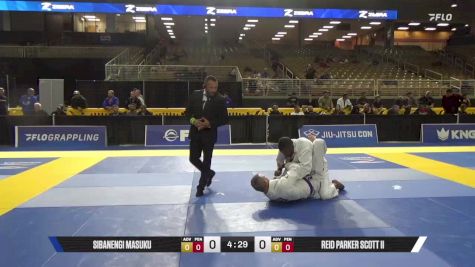 Reid Parker Scott II vs Sibanengi Masuku 2025 Pan Jiu Jitsu IBJJF Championship