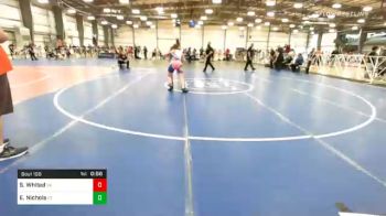 160 lbs Consolation - Shianne Whited, VA vs Ella Nichols, CT