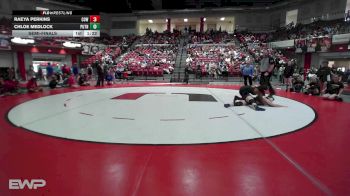115 lbs Semifinal - Raeya Perkins, Coweta vs Chloe Medlock, Putnam City West