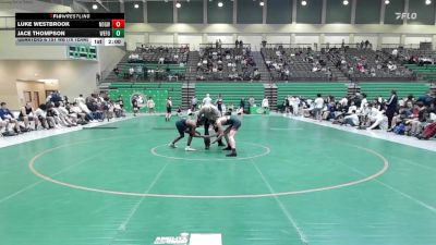 120 lbs Quarters & 1st Wb (16 Team) - Luke Westbrook, North Gwinnett vs Jace Thompson, West Forsyth