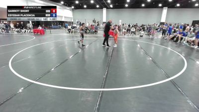 120 lbs Garrett Short, Oklahoma Red vs Esteban Placencia, North Carolina