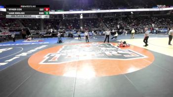 II-160 lbs 3rd Place Match - Liam English, Berne Know Westerlo/Middleburgh vs Ryker Cox, Coxsackie Athens