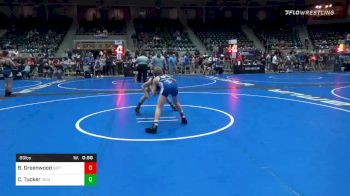 89 lbs Consolation - Billy Greenwood, Grit Athletics vs Cale Tucker, Ironclad