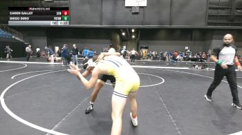 133 lbs Cons. Round 4 - Diego Sirio, Fort Hays Tech Northwest vs Caden Gallet, University Of Saint Mary (KS)