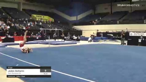 Jaden Bottarini - Floor, Gym Olympica CA - 2021 USA Gymnastics Development Program National Championships