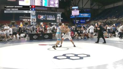 144 lbs Cons. Sub-quarters - Anthony Severino, New York vs Cody Trevino, Iowa