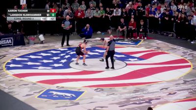 Cons. Round 3 - Langdon Klinkhammer, West Central vs Aaron Tucker, Brandon Valley