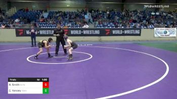 92 lbs Final - Brock Smith, Ruthless Aggression vs Chase Yancey, Team Punisher Wrestling