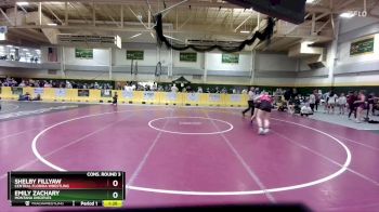 138 lbs Cons. Round 3 - Emily Zachary, Montana Disciples vs Shelby Fillyaw, Central Florida Wrestling