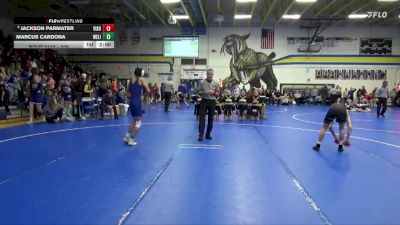 106 lbs Cons. Round 2 - Jackson Parmater, Vinton-Shellsburg vs Marcus Cardona, West Liberty