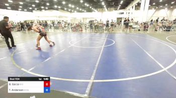 123 lbs Rr Rnd 2 - Brooklynn Garza, Red Wave Wrestling vs Tinley Anderson, Nyssa Mat Club