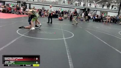 120 lbs Round 5 (6 Team) - Joey Frey, PA Alliance vs Easton Matthews, Dueling Bandits