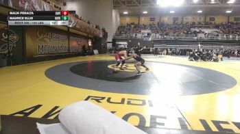 144 lbs Consi Of 32 #2 - Malik Peralta, Cape Henry Collegiate vs Maurice Ellis, Hopkins School