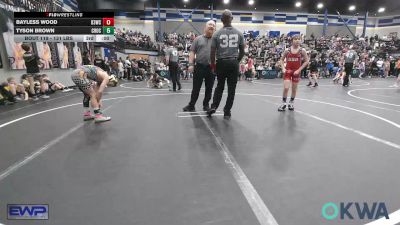 80 lbs Quarterfinal - Brennan Gray, Midwest City Bombers Youth Wrestling Club vs Oakley Blankenship, Prodigy Elite Wrestling