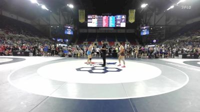 170 lbs Champ. Rd Of 128 - Allyson Alaniz, TX vs Hannah Hornick, PA