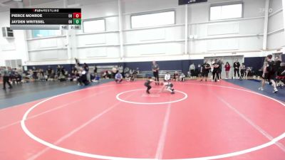 55 lbs Quarterfinal - Pierce Monroe, OH vs Jayden Writesel, OH
