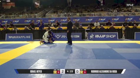 Rodrigo Alexandre Da Rosa vs Israel Reyes 2026 Pan Jiu Jitsu IBJJF Championship