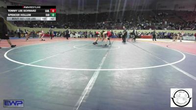 138 lbs Consi Of 32 #2 - Tommy Lee Schwarz, Carl Albert vs Spencer Hollum, Fairland Owls