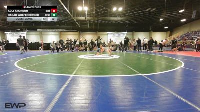 64 lbs Consolation - Kolt Atkinson, Husky Wrestling Club vs Hagan Wolfenberger, Keystone Kids Wrestling Club