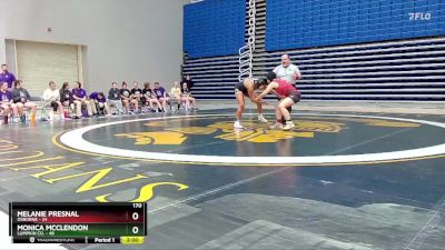 170 lbs Semis & 3rd Wb (16 Team) - Melanie Presnal, Osborne vs Monica McClendon, Lumpkin Co.