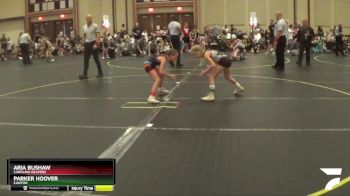 65 lbs Round 1 - Parker Hoover, Canton vs Aria Bushaw, Carolina Reapers