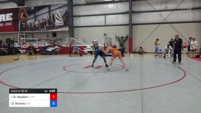 79 kg Consi Of 32 #1 - Benjamin Haubert, Charleston Regional Training Center vs Omaury Alvarez, Tar Heel Wrestling Club