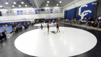 150 lbs Champ. Round 2 - Raymond Rosas, Eastvale Elite Wrestling vs Matt Deller, Canyon High School