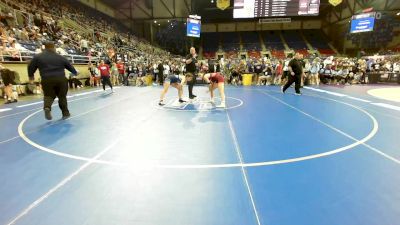 124 lbs Rnd Of 16 - Kylie Benoit, IN vs Kailin Sebert, TX