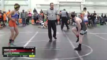 96 lbs Finals (2 Team) - Grady Phelps, Mullet Army vs Kamdyn Borrero, Revival Y